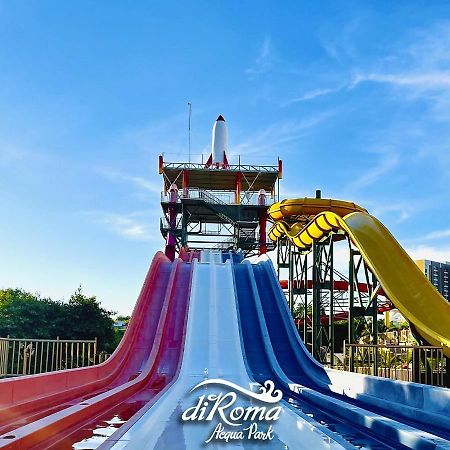 Hotel Diroma Fiori Com Um Dia De Acesso No Acqua Park Diroma 카우다스노바스 외부 사진