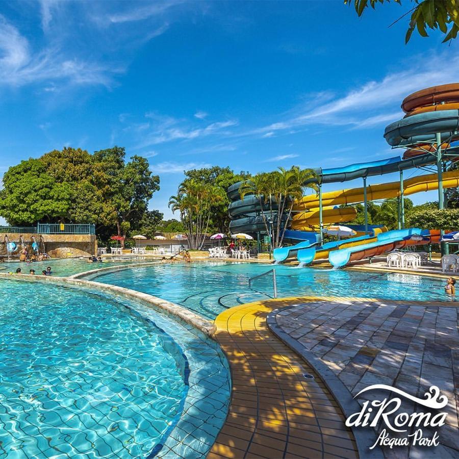 Hotel Diroma Fiori Com Um Dia De Acesso No Acqua Park Diroma 카우다스노바스 외부 사진
