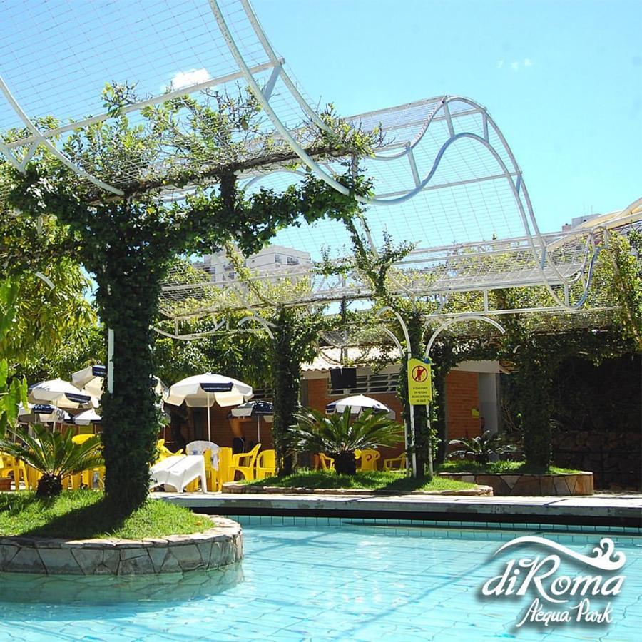 Hotel Diroma Fiori Com Um Dia De Acesso No Acqua Park Diroma 카우다스노바스 외부 사진