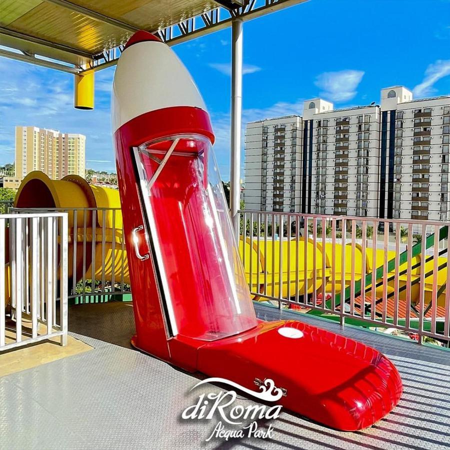 Hotel Diroma Fiori Com Um Dia De Acesso No Acqua Park Diroma 카우다스노바스 외부 사진