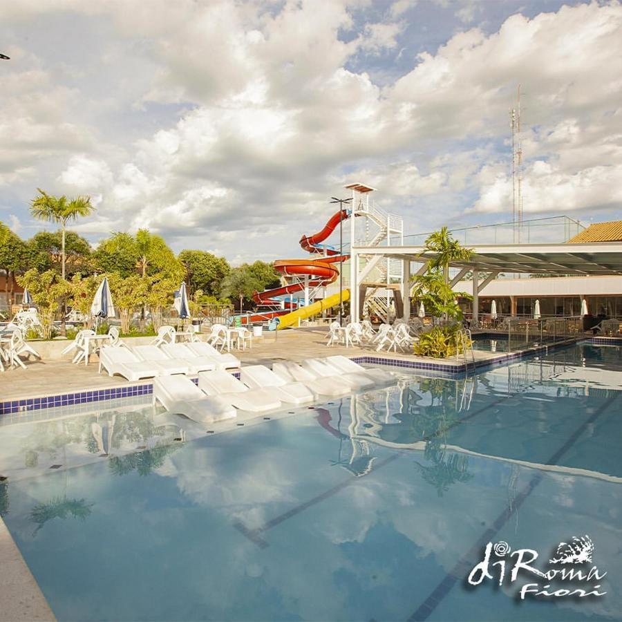 Hotel Diroma Fiori Com Um Dia De Acesso No Acqua Park Diroma 카우다스노바스 외부 사진