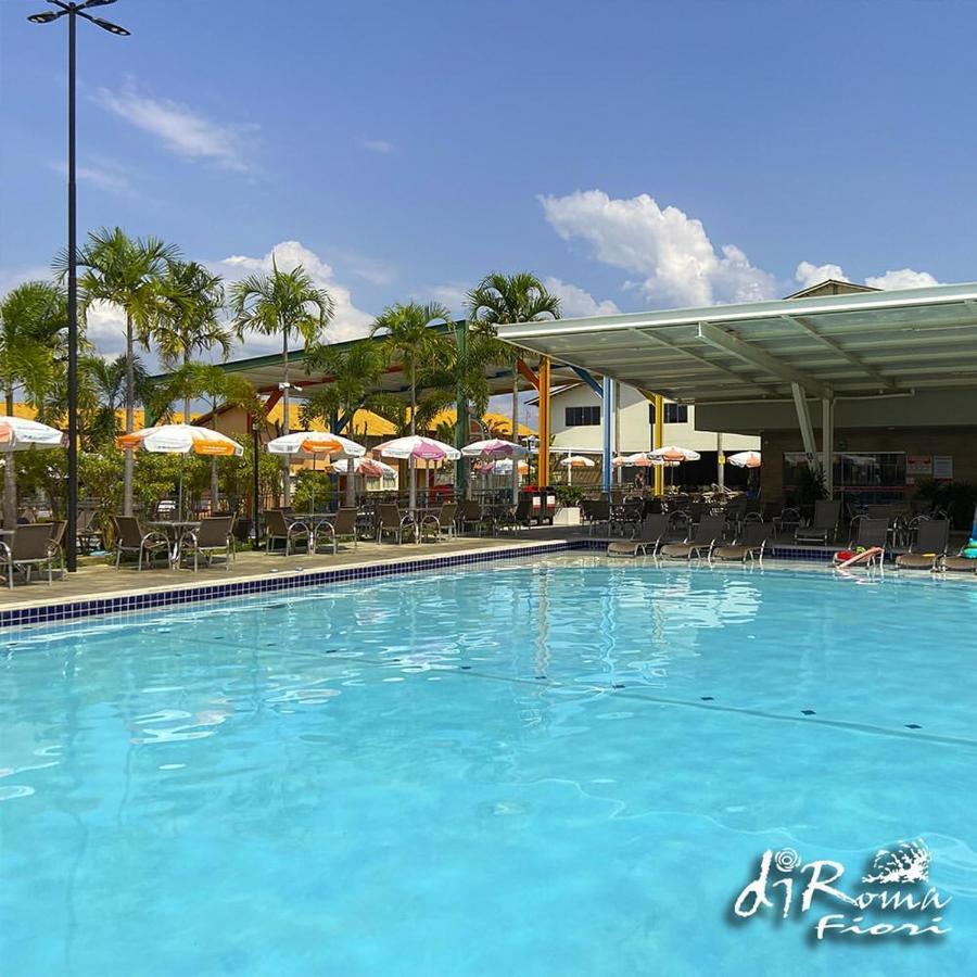 Hotel Diroma Fiori Com Um Dia De Acesso No Acqua Park Diroma 카우다스노바스 외부 사진