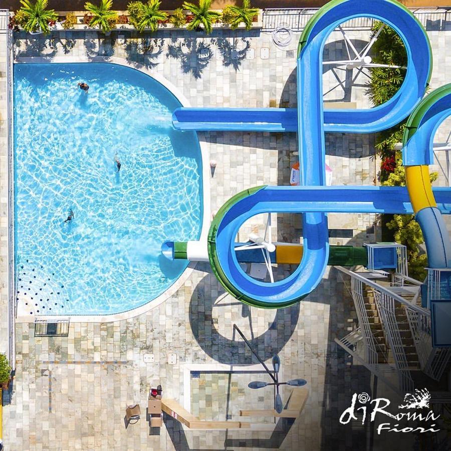 Hotel Diroma Fiori Com Um Dia De Acesso No Acqua Park Diroma 카우다스노바스 외부 사진