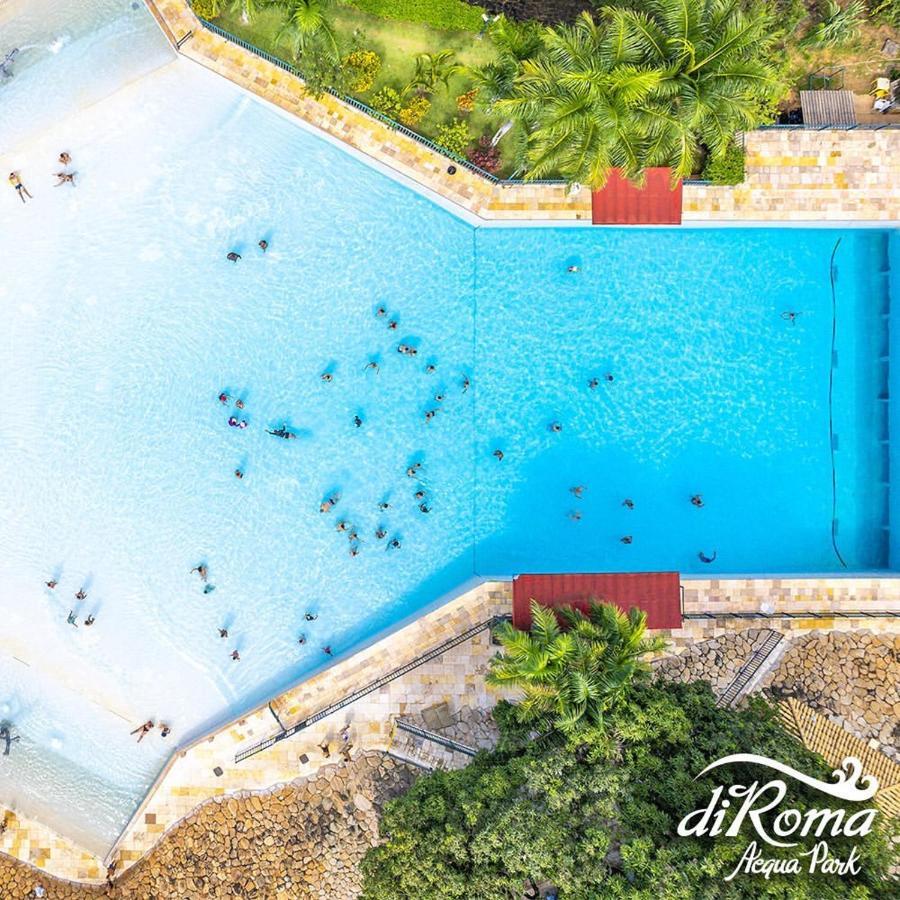 Hotel Diroma Fiori Com Um Dia De Acesso No Acqua Park Diroma 카우다스노바스 외부 사진